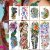 Leoars 4 Sheets Large Arm Temporary Tattoos and 4 Sheets Full Arm Sleeve Tattoo Sticker, Big Peacock Lotus Rose Fake Tattoos Sleeve Body Art for Women Men