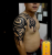 Leoars 2 Sheets Waterproof Temporary Tattoo Sticker for Men Women Guys Large Tribal Totem Body Tattoos Paper Makeup Fake Tattoo